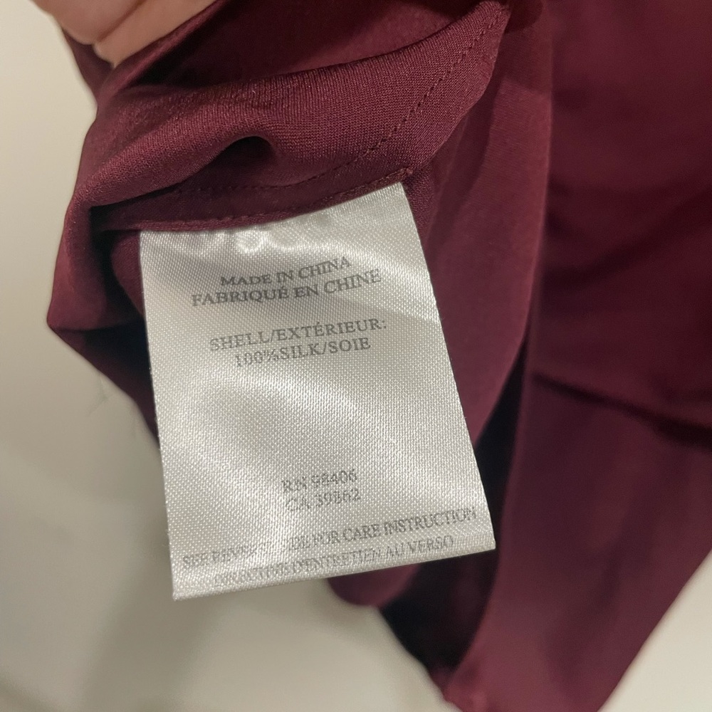 Theory 100% Silk Tank Blouse - Picture 8 of 8